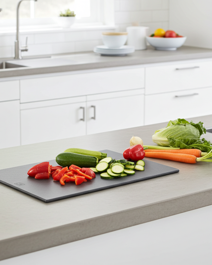 NXT Board planche à découper noire sans rigole à jus