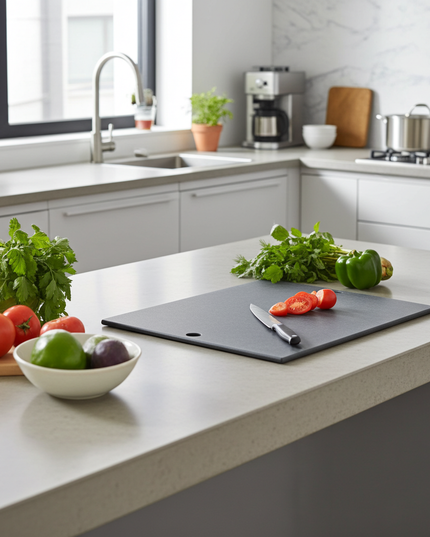 NXT Board planche à découper noire sans rigole à jus