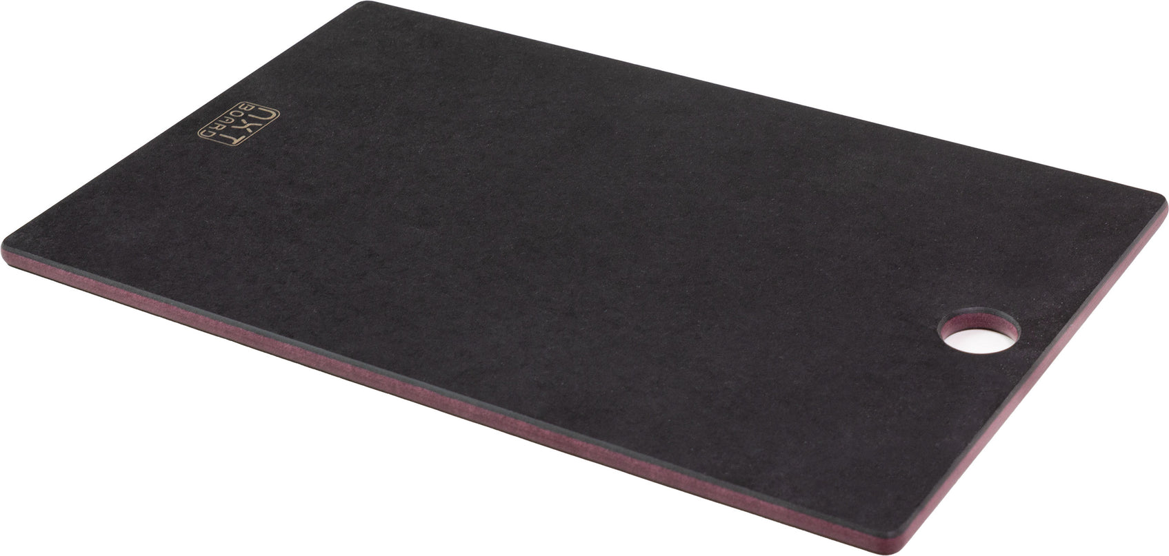NXT Board Schneidebrett schwarz/pink ohne Saftrille – Detailansicht