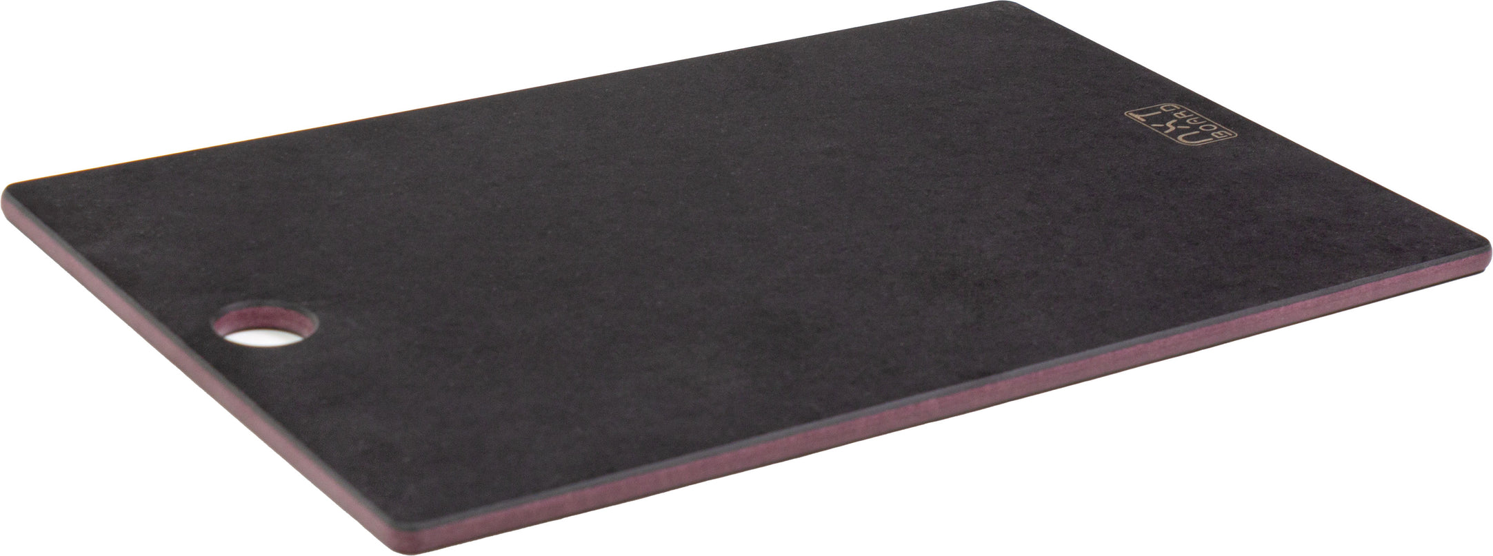 NXT Board Schneidebrett schwarz/pink ohne Saftrille – Draufsicht