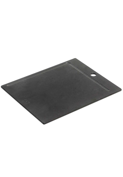 NXT Board Schneidebrett schwarz mit Saftrille - Schrägansicht