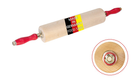„NXT Board Nudelholz/Profi-Teigroller mit Kugellager – Frontansicht